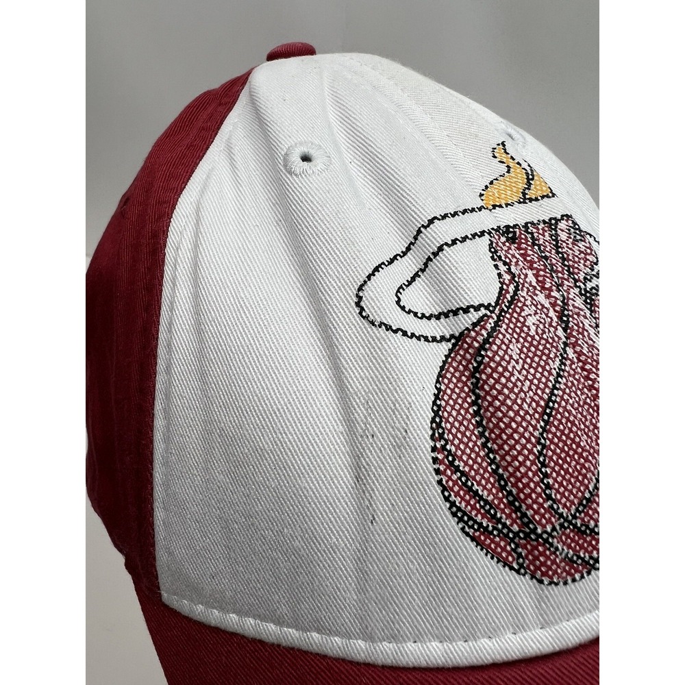 Miami‎ Heat Adidas NBA One Size Snapback Baseball Hat Cap Adjustable - Picture 5 of 9